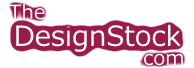 The Design Stock Logo